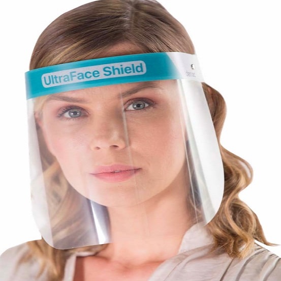 Protective Face Shields (Set of 2 packs) - DermaCircle